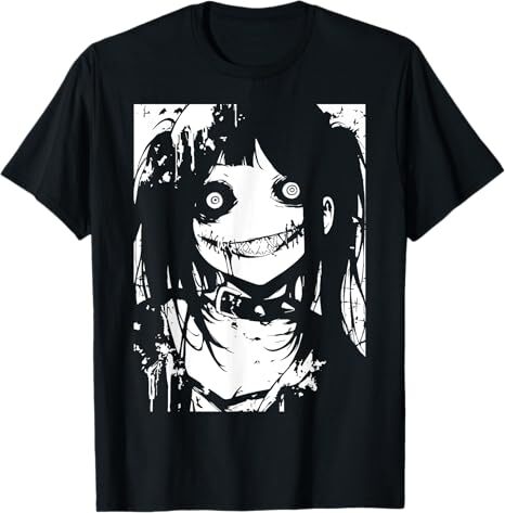 Horror Anime Manga Tshirts